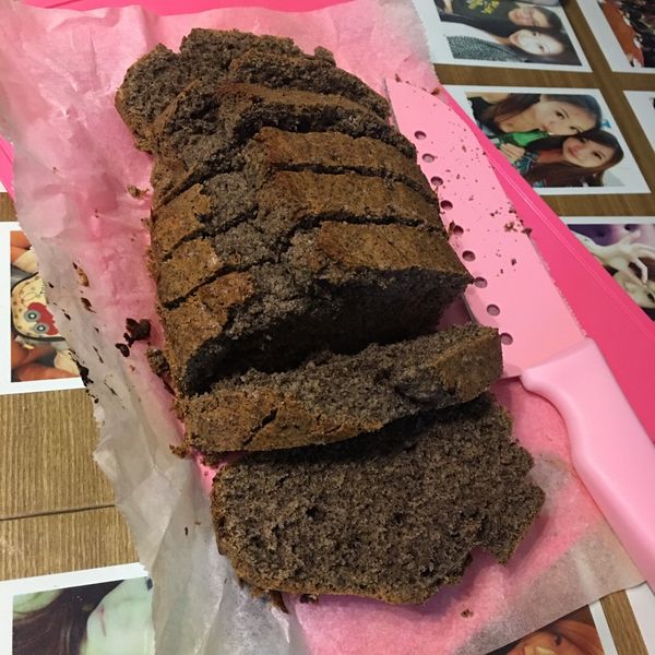 芝麻磅蛋糕(減糖減油版)：蔡安安 一起做