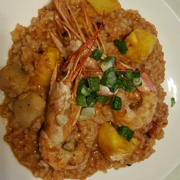 番茄海鮮燉飯 : Amanda  Yu一起做