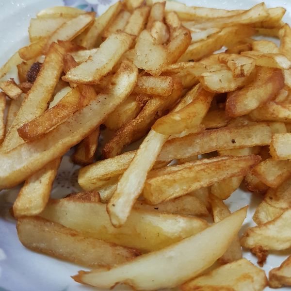 真材實料馬鈴薯薯條 : 花羽一起做