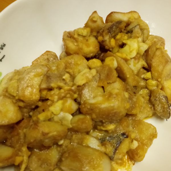 【簡易家常菜】蒜蓉金沙杏鮑菇 : vivi一起做