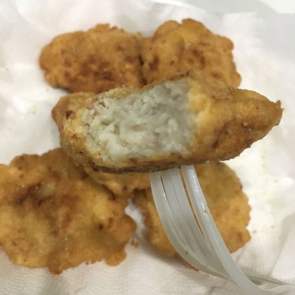 自製雞塊：廖悅茹 一起做