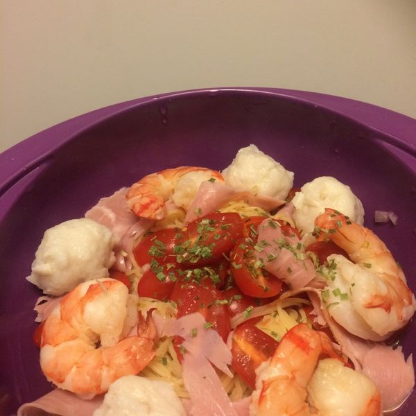 義大利海鮮冷麵【HOLA幸福食堂】 : melody0525一起做