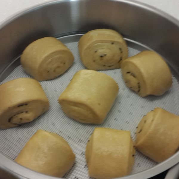 黑糖芝麻饅頭 : 林小瑩一起做