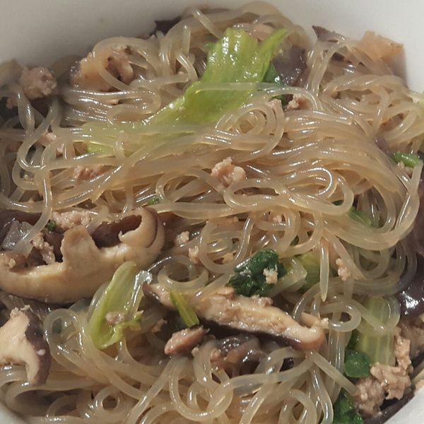 韓式拌冬粉 : Nina一起做