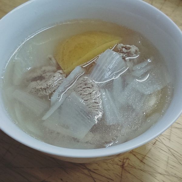 蘋果洋蔥燉牛肉清湯 : 笛蕙桂一起做