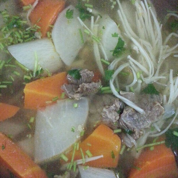 番茄蘿蔔牛腩湯 : 韓靜書一起做