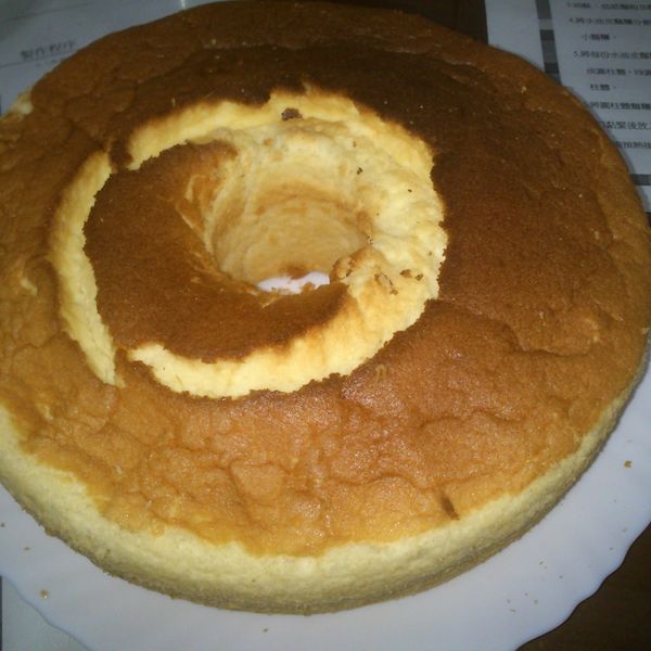 蓬鬆柔軟的香甜～柚子戚風蛋糕 : 龔宜玥（宜靜手工坊）一起做