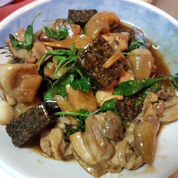 三杯雞米血 : 蔡小魚一起做