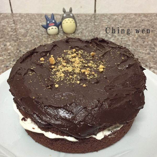 甘那許巧克力蛋糕(Ganache甘納許)：Mayday74314 一起做