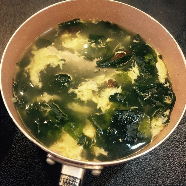 海帶芽湯：Vicky Liu 一起做