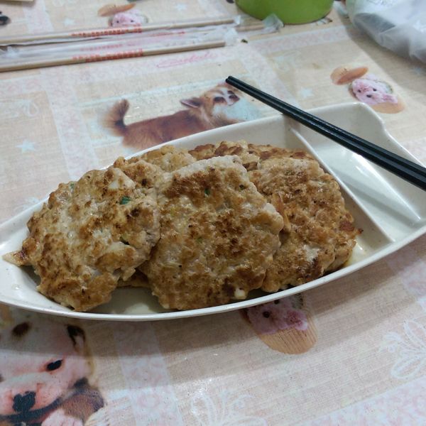 家常雞蛋豆腐肉餅 : 林國卿一起做