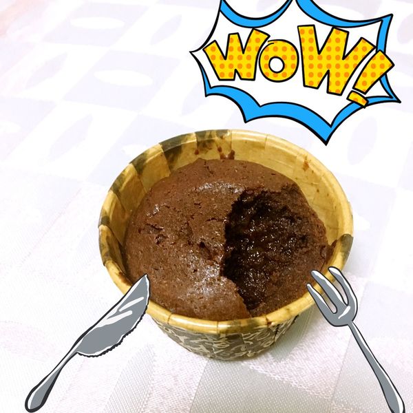 熔岩巧克力蛋糕：Mathilda 一起做