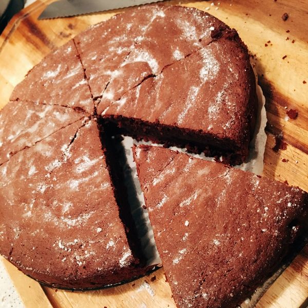 法式巧克力蛋糕：Candy Deng 一起做
