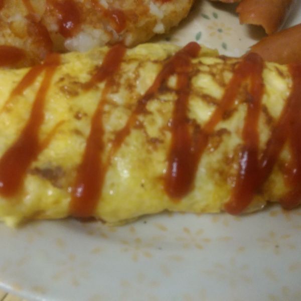 かにの歐姆蛋【金寶湯】：小美女 一起做