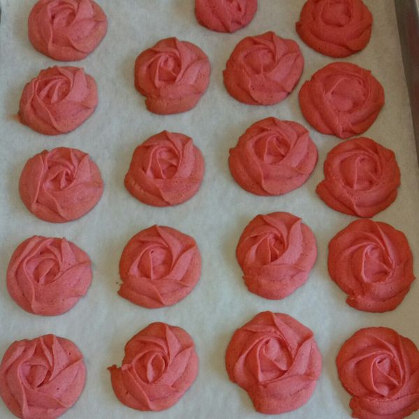 玫瑰曲奇餅乾（原味） : 張小甄一起做