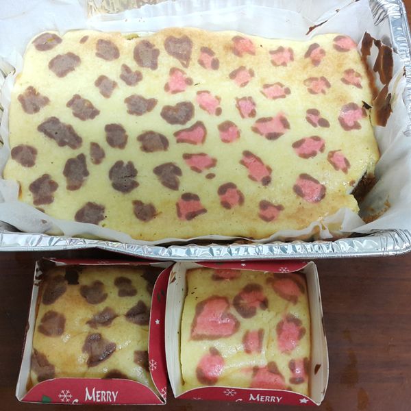 豹紋起司蛋糕 : Ruby一起做