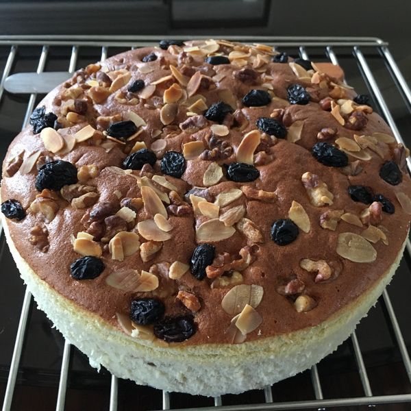 香蕉牛奶棉花蛋糕 : Tiffany Peng一起做