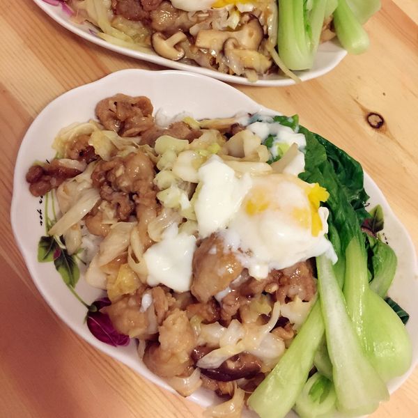 野菜豬肉丼 : Hsu Shana一起做