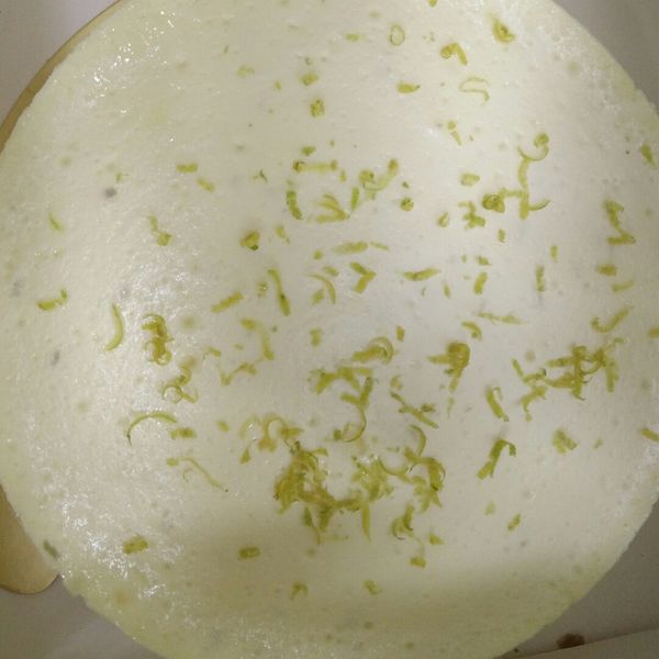 紐約起司蛋糕 無麵粉 鑄鐵鍋版 : 小花兔在漫步一起做