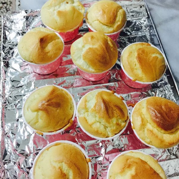 蜂蜜杯子蛋糕(無油無泡打粉低糖)(影音) : Stella Fan一起做