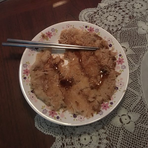 十分鐘早餐─麻油煎麵線 : Michelle一起做