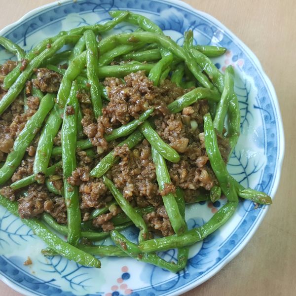 乾煸四季豆 : May  Pan一起做