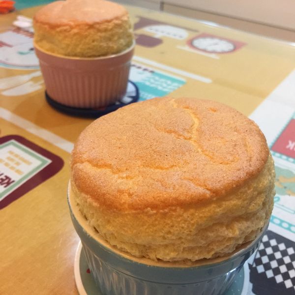 簡單做「原味舒芙蕾」三種材料一次搞定❤ : 草莓媽一起做