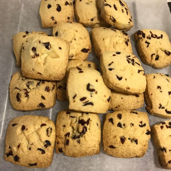 蔓越莓餅乾 : 貪吃蘋果王一起做