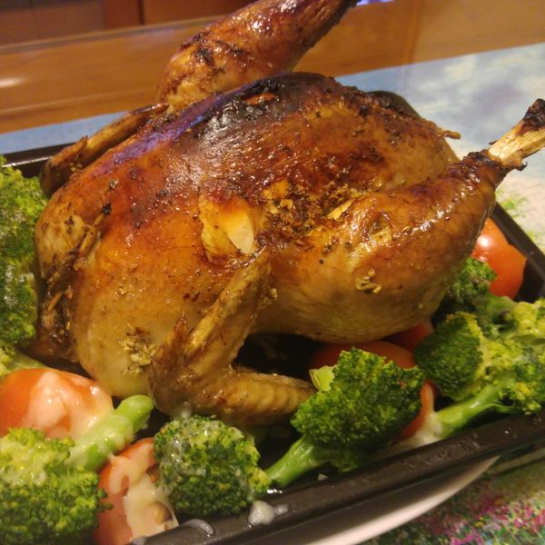 《義大利烤全雞》---耶誕節應景 : WeiJie  Jau一起做