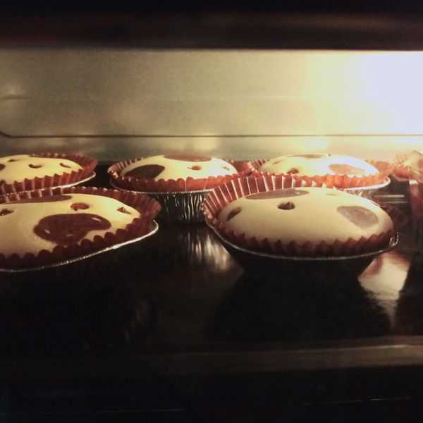 豹紋杯子蛋糕 : 鈴鈴陳一起做