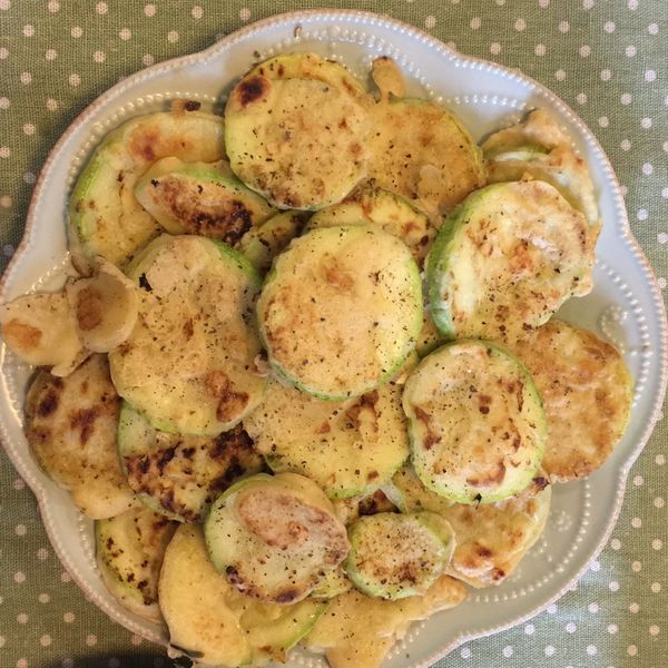 椒鹽煎櫛瓜~超簡單 : Tracy Chien一起做