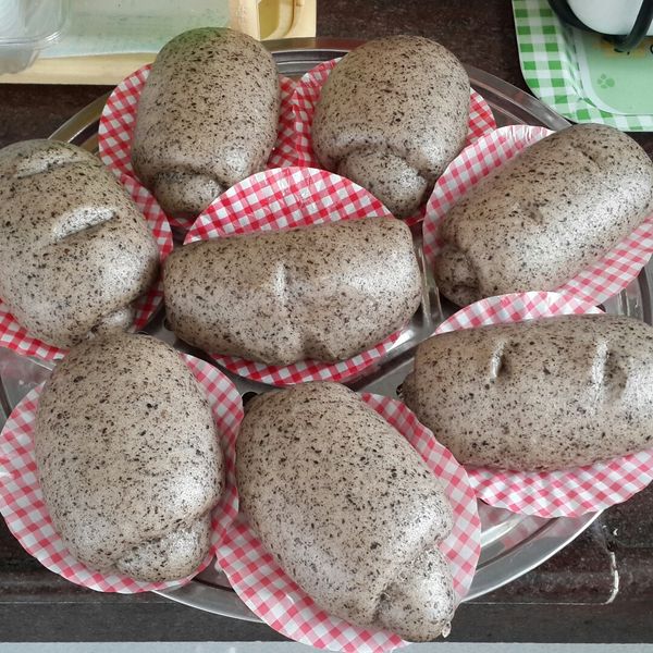 黑芝麻饅頭 : Patty Chu一起做