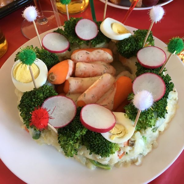 輕鬆端出聖誕節大餐 - 青花菜薯泥沙拉 : Anya Cheng一起做