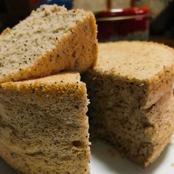 伯爵戚風蛋糕 (燙麵法) : 林冠齡一起做