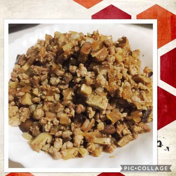 【麵哥副食品】洋蔥香菇肉燥(1歲以上)：Che-Ching Lu 一起做