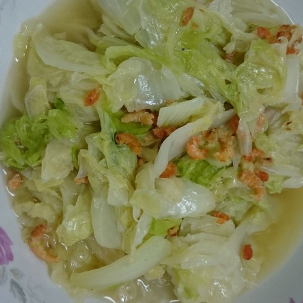 清炒大白菜(奶油白菜)：蕭麗婷 一起做