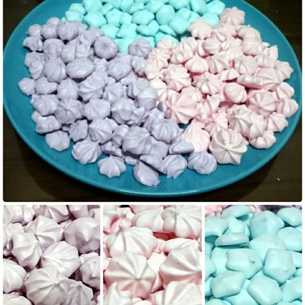 馬林糖（蛋白霜餅乾）【兩種材料】 : 王沛晴一起做