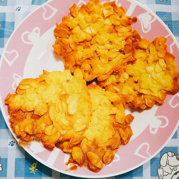 酥脆杏仁瓦片 : 貪吃鬼chiin一起做