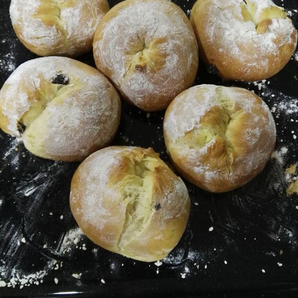 【香濃柔軟】蔓越莓奶油乳酪麵包捲：Amanda Hsu 一起做