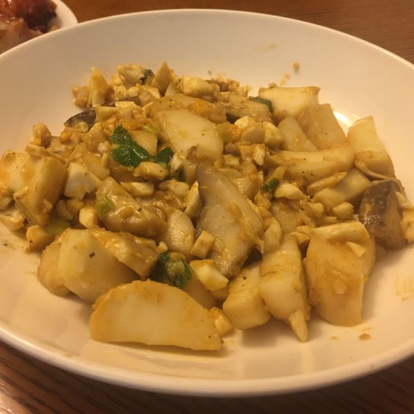 金沙杏鮑菇：Lingo Chao 一起做