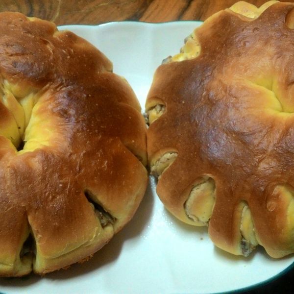 奶油乳酪核桃麵包:Sabrina Lin 一起做