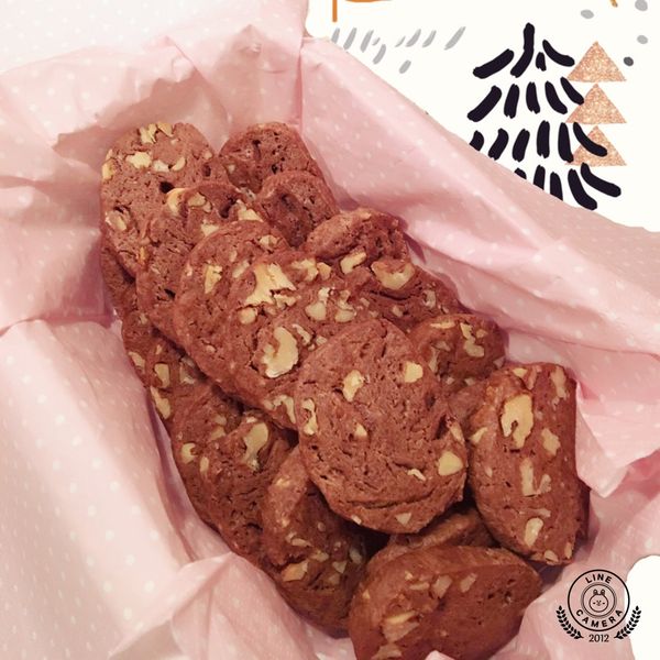 可可核桃手工餅乾 : Candy Deng一起做