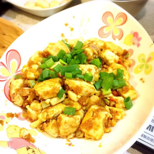 金沙豆腐 : Sherry Kao一起做