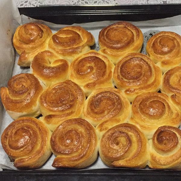 黑糖奶油捲麵包 : Sylvie一起做