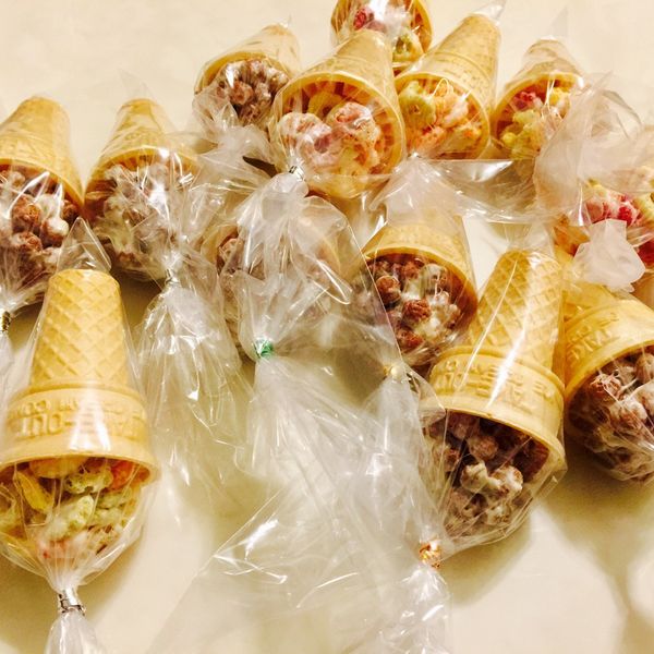 棉花糖玉米球甜筒 : 姚紅一起做