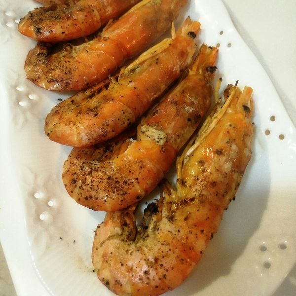 天使紅蝦三吃 之 乾煎：Cindy Chang 一起做