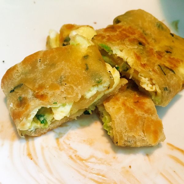 手工蛋餅皮:陳和蘭 一起做