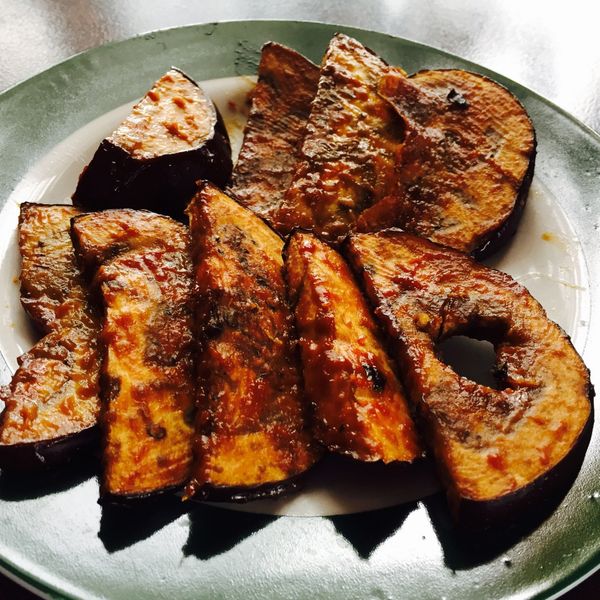 味噌烤圓茄：Miau Lin 一起做