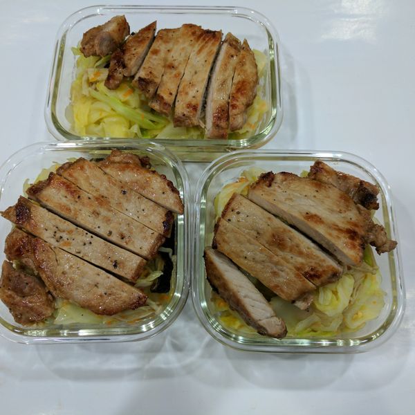 簡易香煎豬排 : Chia-ching Shen一起做