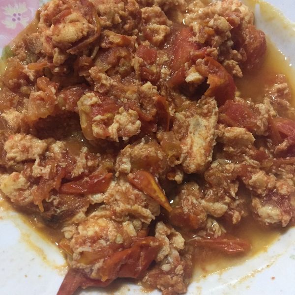 有靈魂的番茄炒蛋(10分鐘上菜) : 花花 はなな一起做